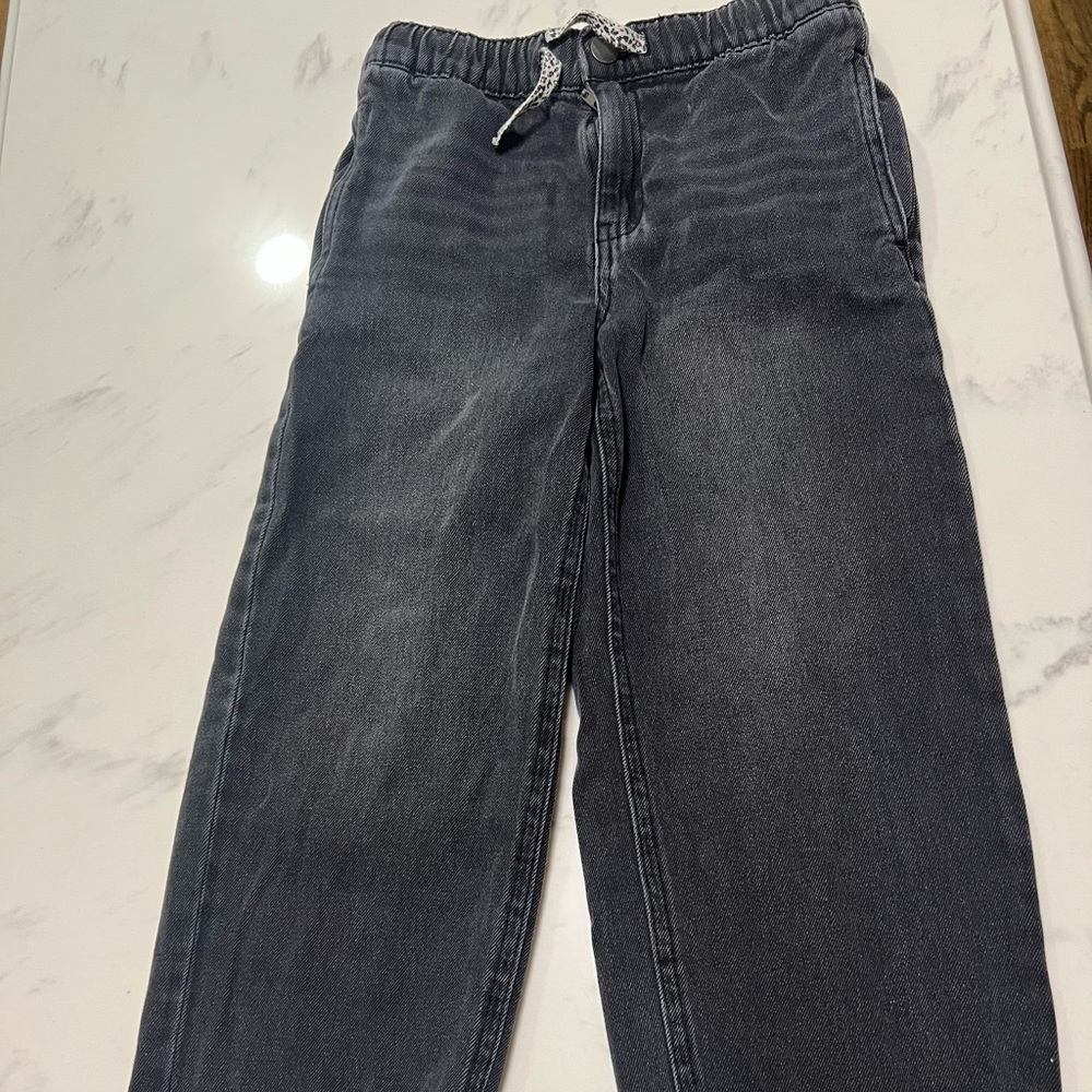 Zara Gray High Rise Jeans with Stretch